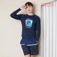 베이직엘르 나그랑 맨투맨핏 래쉬가드 비치반바지 비치팬츠 세트 BEM-V903N+BEM-V904N 스포츠/레저/남성스포츠의류 반품 최저가 37,120원