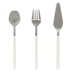 메종오브제 시에르 딜라잇 커트러리 디저트 3종 세트 스카이민트, 1세트, 티스푼 + 티포크 + 버터나이프 주방용품/티용품 반품 최저가 6,830원