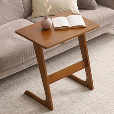 예다움 델라 원목 사이드 테이블 600, 브라운 홈인테리어/가구 반품 최저가 32,270원