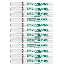 문화연필 페인트마카 자일렌프리 은색 4.5mm, 1색, 12개 문구/오피스/학용품/수업준비 반품 최저가 4,320원