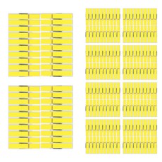 유니아트 1500 나무집게 대 (4.5cm) 18p, 노랑, 18개입 문구/오피스/미술/화방용품 반품 최저가 3,960원