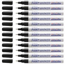 문화연필 팁 페인트 마카 검정 1mm, 1색, 12개 문구/오피스/필기류 반품 최저가 9,690원