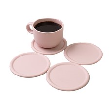 보울보울 국산 볼볼 실리콘 코스터, 파우더핑크, 4개 주방용품/덮개/받침 반품 최저가 9,500원