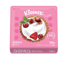 크리넥스 휴대용 천연펄프 쁘띠티슈 2겹 랜덤발송 생활용품/화장지/물티슈 반품 최저가 710원