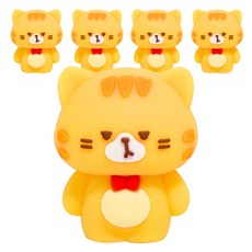 고양이 연필깎이, 노랑, 5개 문구/오피스/필기류 반품 최저가 6,960원