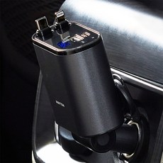 메이튼 동시4대충전 릴타입 차량용 고속 충전기 멀티형, PT16-1, 실버그레이 가전디지털/차량용 디지털 반품 최저가 15,320원