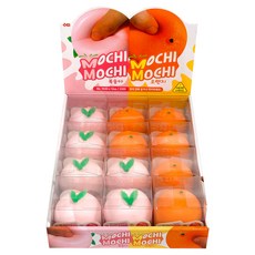 조선문방구 모찌모찌 복숭아 오렌지 말랑이 12p 세트, 1개 완구/취미/피규어/다이캐스트 반품 최저가 14,210원