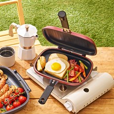 해피콜 쿡메이트 양면팬 스탠다드 샌드핑크, 28cm, 1개 주방용품/프라이팬 반품 최저가 69,000원