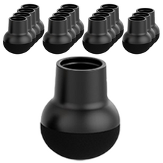 써뉴즈 미끄럼방지 의자 가구 발커버 원형, 블랙, 16개 홈인테리어/가전/가구 커버 반품 최저가 8,820원