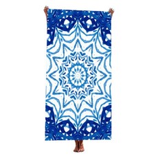 언헤브 앤티크 비치타월 150 x 70 cm, 05 아이스, 1개 홈인테리어/수건/타월 반품 최저가 6,300원