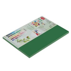 종이문화 뉴씨플레인 친환경 양면색상지 No 40 초록색, 60매 문구/오피스/미술/화방용품 반품 최저가 8,400원