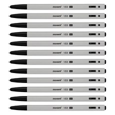 모나미 153 유성볼펜 0.5mm, 흑색, 12개 문구/오피스/학용품/수업준비 반품 최저가 2,370원