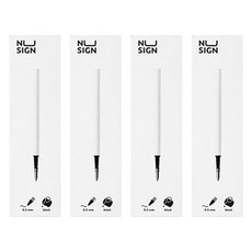 누사인 젤잉크펜 전용 리필 0.5mm 12p, BLACK, 4개 문구/오피스/필기류 반품 최저가 3,750원