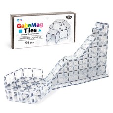 가베가족 가베맥타일즈 크리스탈 KS6560 59p, 1개 완구/취미/블록놀이 반품 최저가 40,880원