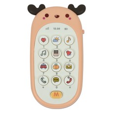 벨루키 멜로디 버튼식 휴대폰 아기전화기, 사슴, 1개 출산/유아동/완구/교구 반품 최저가 4,100원