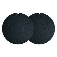 웰라이브 프리미엄 실리콘 인덕션 보호 매트 소, 블랙, 2개 주방용품/덮개/받침 반품 최저가 8,370원