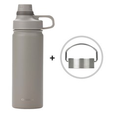 글라스락 듀얼 리드 텀블러 A TYPE, 데저트 그레이, 500ml, 1개 주방용품/보온/보냉용품 반품 최저가 9,660원