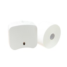 모닝듀 가정용 미니 점보롤 휴지 100m + 화이트 케이스, 1개, 1세트 생활용품/화장지/물티슈 반품 최저가 11,200원