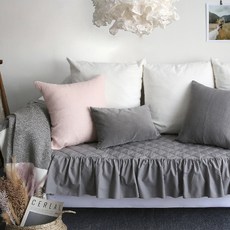 아망떼 센시아 순면 프릴 소파 패드 홈인테리어/소파패드/커버 반품 최저가 20,280원