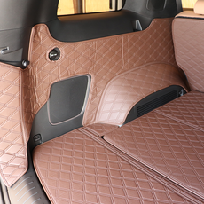 차팡 트렁크 차박매트 풀커버 + 도어매트 세트 6인승 LED무, 디올 뉴 싼타페 MX5(하이브리드호환), 2세대SS 커피브라운 자동차용품/인테리어 반품 최저가 113,160원