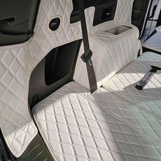 차팡 트렁크 차박매트 풀커버 + 도어매트 세트 7인승 LED무, 디올 뉴 싼타페 MX5(하이브리드호환), 2세대SS 바닐라베이지 자동차용품/인테리어 반품 최저가 53,970원