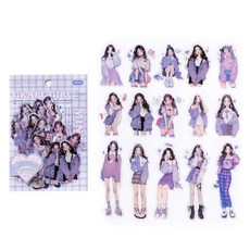 올리브파티 도파민걸 인물 소녀 감성 다꾸 스티커 30p 세트, 그레이프, 1세트 문구/오피스/데코/포장용품 반품 최저가 6,500원