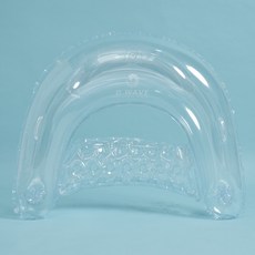 디웨이브 워터플레이 글리터 투명 라운지 튜브 DW009, 실버, 1개 완구/취미/물놀이/계절완구 반품 최저가 22,260원