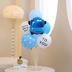 피앤비유니티 스탠드 생일장식 세트, 03 타요 생일축하스탠드 블루, 1세트 출산/유아동/출산준비물/선물 반품 최저가 4,420원