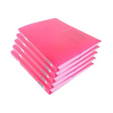 알파 레버화일 비비드컬러칩 A4, 분홍, 5개 문구/오피스/학용품/수업준비 반품 최저가 13,550원