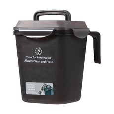 코멧 음식물 쓰레기통 4.8L, 차콜, 1개 주방용품/음식물쓰레기통 반품 최저가 7,990원