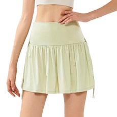 여성 스포츠 하이웨이스트 트레이닝 댄스 스커트 스포츠/레저/여성스포츠의류 반품 최저가 14,210원