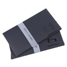 세븐집 럭셔리 두툼 편지 봉투 2p + 속지 2p 세트, 혼합색상, 1세트 문구/오피스/카드/엽서/봉투 반품 최저가 5,370원