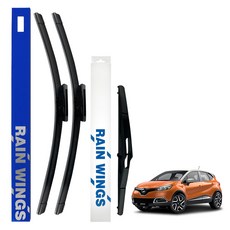 레인윙스 시그니처 하이브리드 와이퍼 전면 + 후면 세트, 르노삼성 QM3 13년~16년2월 자동차용품/차량관리/소모품 반품 최저가 18,330원