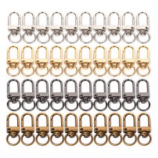 지오비즈 키링만들기 D고리 4종 x 10p 세트, 실버, 골드, 흑니켈, 엔틱골드, 1세트 문구/오피스/미술/화방용품 반품 최저가 5,730원