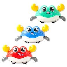 금홍팬시 움직이는 꽃게카 3개입 세트, 랜덤발송, 1세트 완구/취미/로봇/작동완구 반품 최저가 8,310원