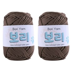 마마니트 보리 뜨개실, 08 다크브라운, 2개 홈인테리어/뜨개질용품 반품 최저가 8,010원