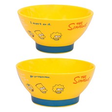 릴팡 심슨 키요도자기 1인 공기 + 대접 세트 SS7390, 1세트 주방용품/그릇/홈세트 반품 최저가 15,990원