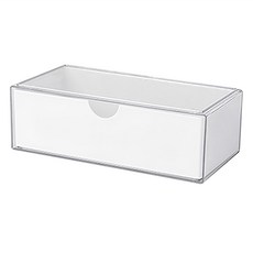 욕실장 정리함 서랍형, 화이트, 1개 홈인테리어/수납/정리 반품 최저가 4,510원