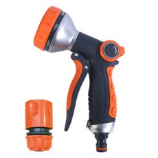 월드크린 프리미엄 8기능 고압 세차 물 호스 스프레이 건, 1개, 오렌지 홈인테리어/청소용품 반품 최저가 14,900원