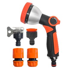 월드크린 10기능 물 호스 스프레이 건, 1개 홈인테리어/청소용품 반품 최저가 12,100원