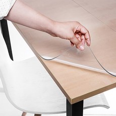 쾌청 유리대용 PVC 테이블 매트, 투명, 1mm 70x120cm, 1개 생활용품/주방수납/잡화 반품 최저가 14,070원