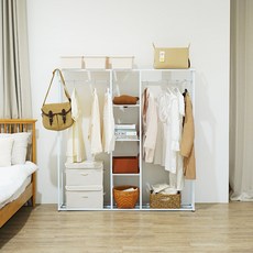 트리팜 스틸 시스템 멀티 행거, 화이트 홈인테리어/침실가구 반품 최저가 34,030원