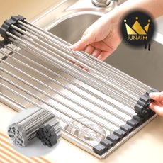 주나임 주방 싱크대 실리콘 식기 건조 롤매트 20롤, 딥블랙, 1개 주방용품/주방수납/정리 반품 최저가 8,100원