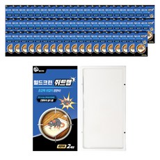 월드크린 노런 쥐트랩 화이트, 2매입, 60개 생활용품/살충제/벌레약 반품 최저가 78,730원