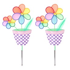 파티공구 화분 바람개비 퍼플, 2개 문구/오피스/학용품/수업준비 반품 최저가 4,330원