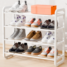 모아쏙 현관 수납 신발 정리대 4단, 화이트, 1개 생활용품/수납/정리 반품 최저가 9,700원