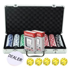 다싸몰 컬러칩300p+JPNA카드2P+딜러칩+노랑주사위5P+실버알루미늄케이스, 화이트, 블루, 레드, 그린, 블랙(컬러칩), 노랑(주사위), 실버(케이스), 1개 완구/취미/보드게임 반품 최저가 47,920원