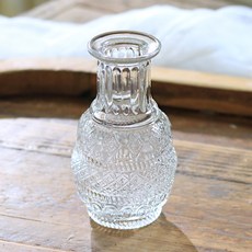 엔틱 헤븐레이스 화병, 투명 홈인테리어/홈데코/디퓨저 반품 최저가 3,570원