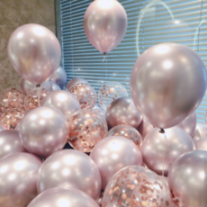 스타리움 홈파티 이벤트 풍선, 로즈골드, 30개 문구/오피스/파티/이벤트 반품 최저가 6,430원