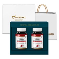 로니웰 혈당케어 바나바잎추출물 선물세트 + 쇼핑백, 60정, 2개 식품/사과식초/땅콩버터 외 반품 최저가 17,950원